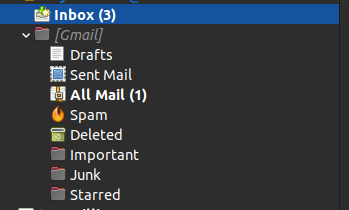 Figure 3: All Mail.